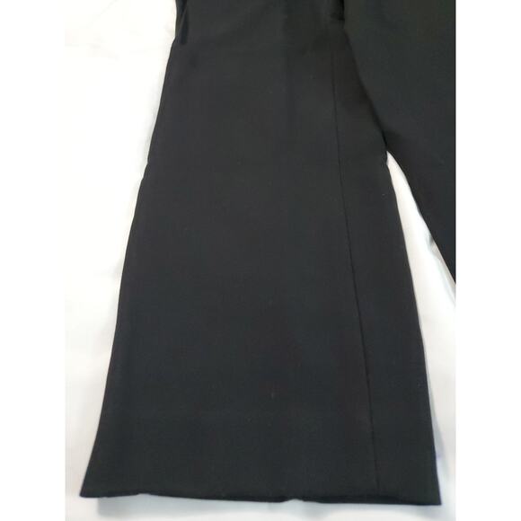 Ann Taylor Loft Petite Pants Black Size 4P Polyester Blend Marisa Pockets Zipper - Picture 13 of 14